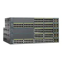 Cisco Catalyst 2960-Plus 48PST-L - Commutateur - Géré - 48 x 10 - 100 (PoE) + 2 x SFP Gigabit co... (WS-C2960+48PSTL-RF)_2